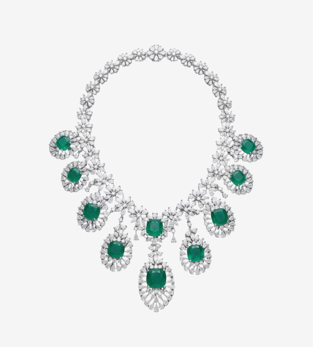 Emerald Ariyana Neckpiece