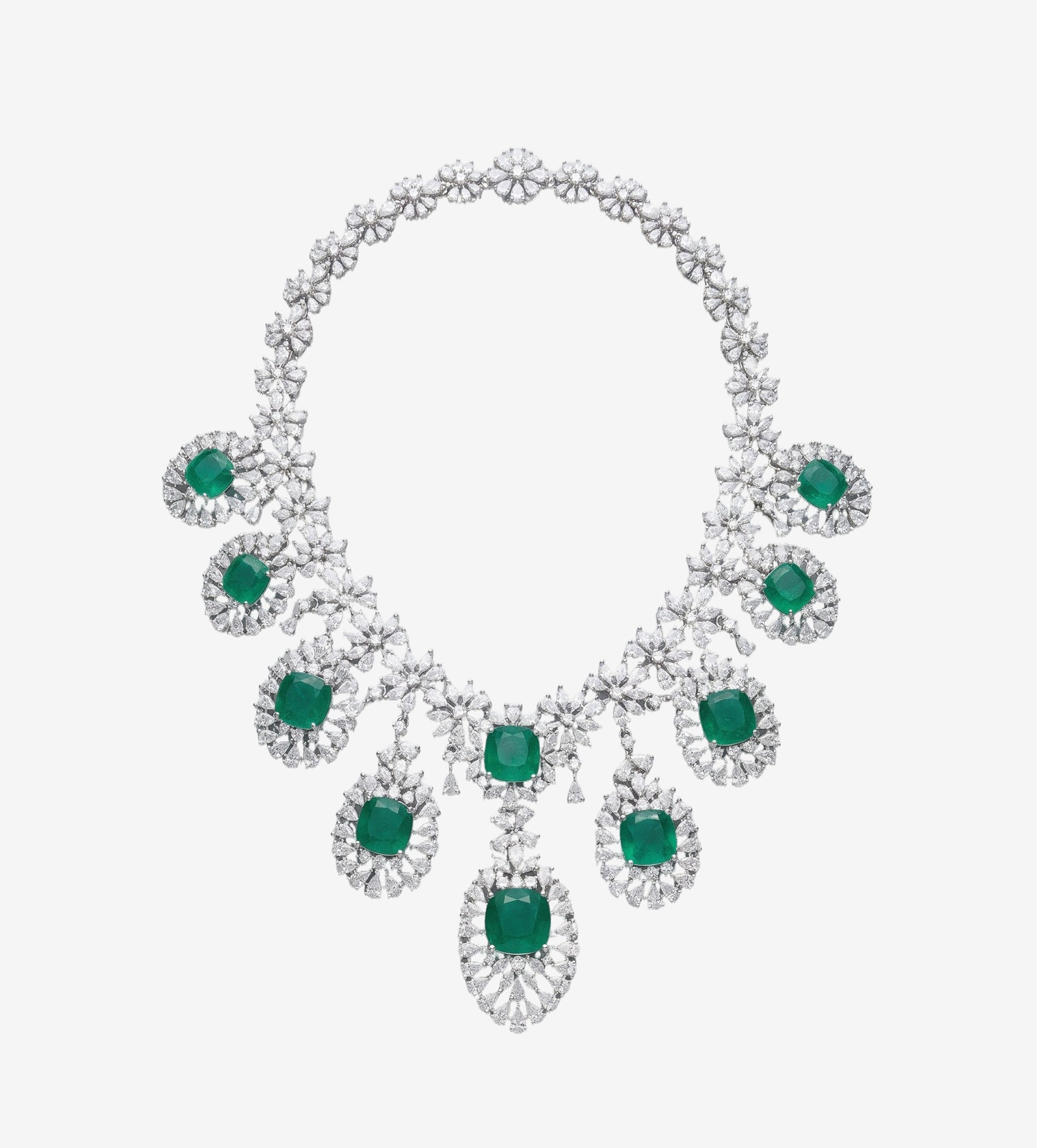 Emerald Ariyana Neckpiece