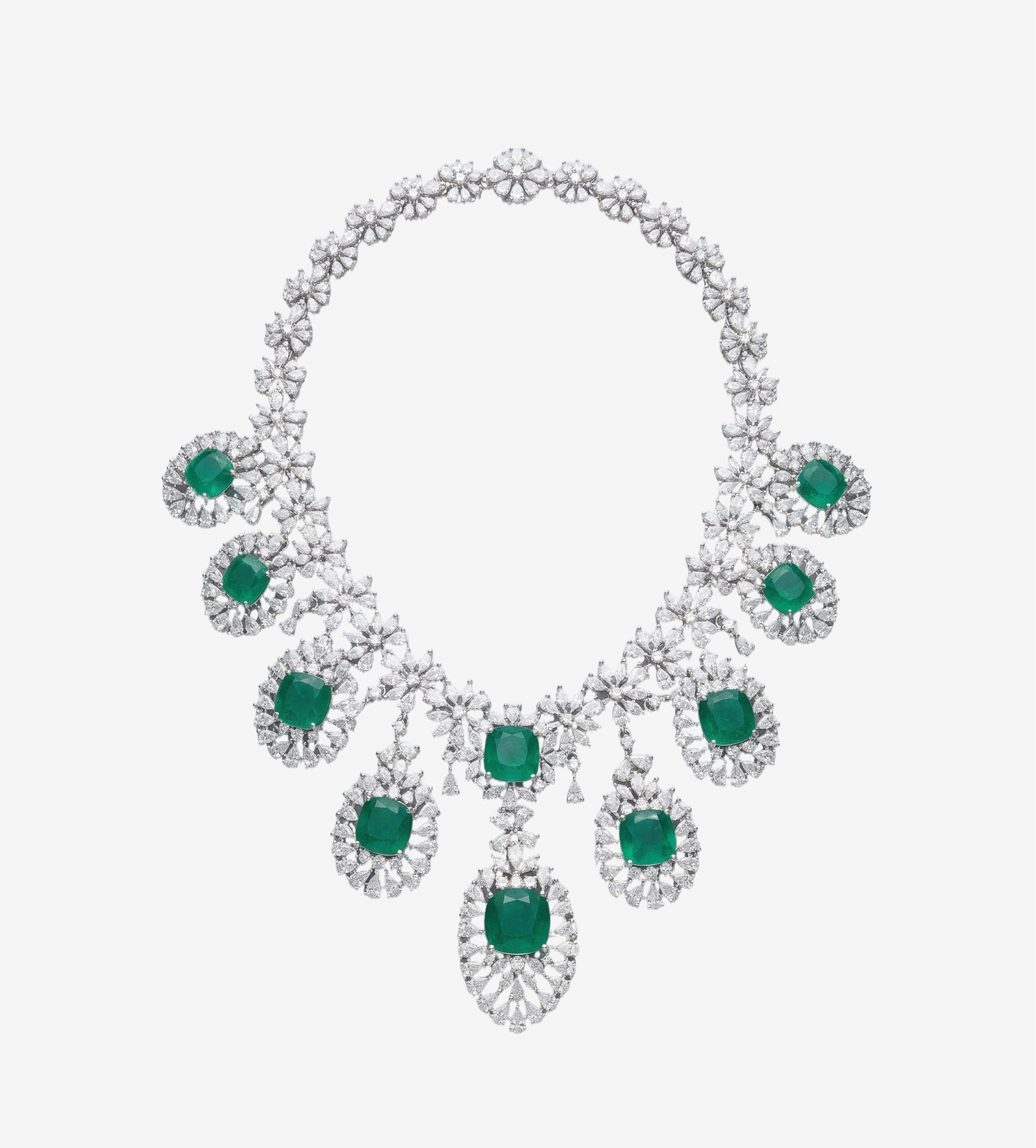 Emerald Ariyana Neckpiece